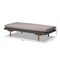 Baxton Studio Marit Mid-Century Grey Upholstered Walnut Finished Wood Daybed 158-9616 - alternate 5